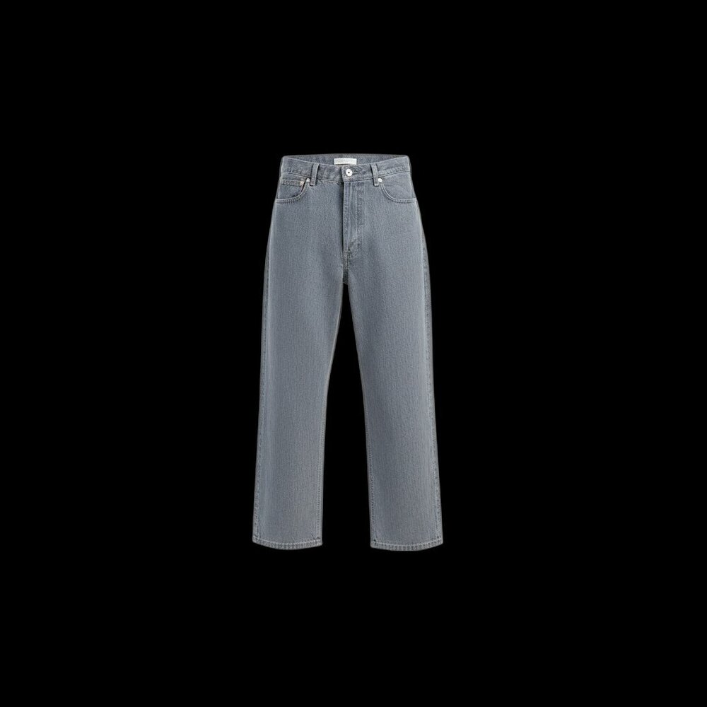 Levi’s Gray 569 Loose Straight Jeans Gray Denim Men’s 36x30